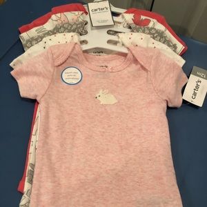 Brand New Carters 5-pack Bodysuits - 12 Month